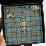 To My Beautiful Soulmate Sunflower Necklace In Your Eyes I Have Found My Home Clan Cathcart Tartan Jewelry For Girlfriend