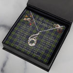 To My Beautiful Soulmate Necklace In Your Eyes I Have Found My Home Clan Colquhoun Modern Tartan Rising Phoenix Necklace