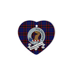 Wedderburn Scottish Clan Badge Plaid Christmas Ornaments Gift Heart Ornament Wedderburn Clan Tartan Ornaments, Plaid Ornament, christmas Ornament, plaid christmas ornament