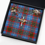 To My Beautiful Soulmate Necklace In Your Eyes I Have Found My Home Clan Trotter Tartan Cross Dancing Necklace