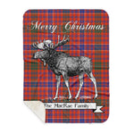 Scotstee Shop Plaid Tartan Blanket With Moose Clan MacRae Ancient Plaid Blanket, plaid blanket australia,plaid blanket canada,plaid christmas blanket,plaid fleece sherpa blanket,plaid sherpa blanket canada,plaid sherpa blanket lipstick,plaid sherpa blanket pink,plaid sherpa blanket queen