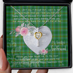 Gift For My Beautiful Girlfriend Necklace Valentine Necklace Clan Cranstoun Ancient Tartan Cross Dancing Necklace Scottish Tartan Jewelry