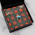 Sea Turtle Necklace To My Beautiful Soulmate Necklace In Your Eyes I Have Found My Home Clan Cruickshanks Tartan Blue Turtle Necklace