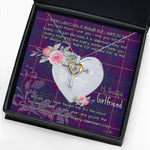Gift For My Beautiful Girlfriend Necklace Valentine Necklace Clan Pride Of Glencoe Tartan Cross Dancing Necklace Scottish Tartan Jewelry