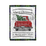 Tartan Blanket Vintage Red Truck with Christmas Tree Family Scottish Clan Newman plaid blanket, red plaid blanket, buffalo plaid blanket, green plaid blanket, plaid fleece blanket, blue plaid blanket, red tartan blanket, tartan plaid blanket, black and white plaid blanket, , christmas plaid blanket, orange plaid blanket, tartan plaid throw blanket, pink plaid blanket, brown plaid blanket, buffalo check blanket