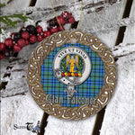 Falconer Celtic Circle Large Plaid Ornament Gift. Christmas Tree Ornament Tartan Ornament Great Christmas Ornaments Gift - Scotstee Shop