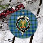 Falconer Scottish Clan Plaid Ornament Gift. Christmas Tree Ornament Falconer Clan Tartan Ornament Great Christmas Ornaments Gift - Scotstee Shop