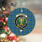 Falconer Scottish Clan Plaid Ornament Gift. Christmas Tree Ornament Falconer Clan Tartan Ornament Great Christmas Ornaments Gift - Scotstee Shop