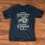 Scotstee Shop - Father Day Gift Shirts Mens Being Grandpa is an Honor Being Papa is Priceless