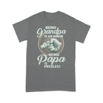 Scotstee Shop - Father Day Gift Shirts Mens Being Grandpa is an Honor Being Papa is Priceless