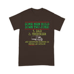 Scotstee Shop - Father's Day Gift Dad Trucker Two Jobs! Father Day Shirts