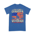 Father's Day Shirt 4th of July Shirt I'm a Dad Grandpa and a Veteran Army Veteran Shirts Army Shirts - Scotstee Shop