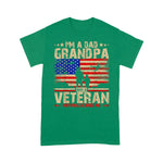 Father's Day Shirt 4th of July Shirt I'm a Dad Grandpa and a Veteran Army Veteran Shirts Army Shirts - Scotstee Shop