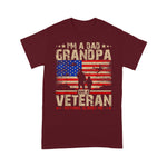 Father's Day Shirt 4th of July Shirt I'm a Dad Grandpa and a Veteran Army Veteran Shirts Army Shirts - Scotstee Shop