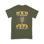 Father's Day Shirt Being A Dad Is An Honor Being A Papa Is Priceless Dad Bod - Scotstee Shop