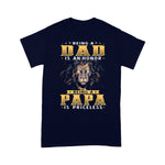 Father's Day Shirt Being A Dad Is An Honor Being A Papa Is Priceless Dad Bod - Scotstee Shop