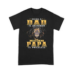 Father's Day Shirt Being A Dad Is An Honor Being A Papa Is Priceless Dad Bod - Scotstee Shop