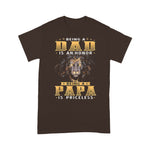 Father's Day Shirt Being A Dad Is An Honor Being A Papa Is Priceless Dad Bod - Scotstee Shop