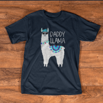 Father's Day Shirt Daddy Llama Gift Shirt Papa - Scotstee Shop