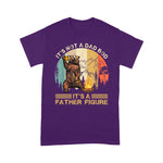 Father's Day Shirt It's Not A Dad Bod It's Father Figure Funny Bear Beer Retro - Scotstee Shop