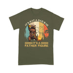 Father's Day Shirt It's Not A Dad Bod It's Father Figure Funny Bear Beer Retro - Scotstee Shop