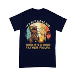 Father's Day Shirt It's Not A Dad Bod It's Father Figure Funny Bear Beer Retro - Scotstee Shop