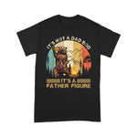 Father's Day Shirt It's Not A Dad Bod It's Father Figure Funny Bear Beer Retro - Scotstee Shop