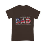 Father's Day Shirt Regular Dad Trying Not To Raise Liberals US Flag 4th 4th Of July Shirt - Scotstee Shop