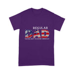 Father's Day Shirt Regular Dad Trying Not To Raise Liberals US Flag 4th 4th Of July Shirt - Scotstee Shop
