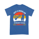 Father's Day Shirt Republican Just A Regular Dad Trying Not To Raise Liberals - Scotstee Shop