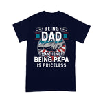 Scotstee Shop - Fathers Day Shirts Being a Dad is an Honor Being A Papa is Priceless Funny Father Day Shirts