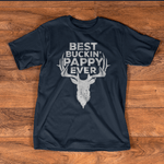 Scotstee Shop - Fathers Day Shirts For Dad Mens Best Buckin' Pappy Ever Father Day Deer Hunters Gift Pappy Shirt