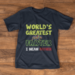 Scotstee Shop - Fathers Day Shirts World's Greatest Daddy Bear Heart Arrow Cool Autism Awareness Funny Father Day T-Shirt