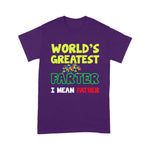 Scotstee Shop - Fathers Day Shirts World's Greatest Daddy Bear Heart Arrow Cool Autism Awareness Funny Father Day T-Shirt