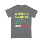 Scotstee Shop - Fathers Day Shirts World's Greatest Daddy Bear Heart Arrow Cool Autism Awareness Funny Father Day T-Shirt