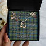 To My Beautiful Soulmate Necklace In Your Eyes I Have Found My Home Clan Gillies Tartan Forever Love Necklace