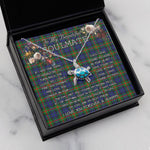 Sea Turtle Necklace To My Beautiful Soulmate Necklace In Your Eyes I Have Found My Home Clan Gunn Modern Tartan Blue Turtle Necklace