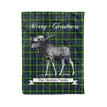 Tartan Blanket With Moose Clan Gordon Modern Plaid Blanket Tartan Plaid Fleece Blanket, Christmas Blanket, tartan blanket, plaid blanket, red plaid blanket, buffalo plaid blanket, green plaid blanket, plaid fleece blanket, blue plaid blanket, red tartan blanket, tartan plaid blanket, black and white plaid blanket, christmas plaid blanket, orange plaid blanket, tartan plaid throw blanket, pink plaid blanket, brown plaid blanket, buffalo check blanket