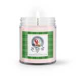 Soy Wax Candle - Buffalo Plaid Candle Clan Badge Boyle Tartan Plaid Soy Wax Candle, oil candle, candle handmade, wax candle, soy wax, nature wax, natural soy wax, natural soy candles, natural candle