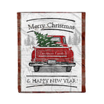 Tartan Blanket Vintage Red Truck with Christmas Tree Family Scottish Clan Davidson Dress Dancers plaid blanket, red plaid blanket, buffalo plaid blanket, green plaid blanket, plaid fleece blanket, blue plaid blanket, red tartan blanket, tartan plaid blanket, black and white plaid blanket, , christmas plaid blanket, orange plaid blanket, tartan plaid throw blanket, pink plaid blanket, brown plaid blanket, buffalo check blanket
