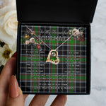 To My Beautiful Soulmate Necklace In Your Eyes I Have Found My Home Clan Webster Tartan Forever Love Necklace