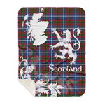 Sherpa Blanket - Tartan Blanket Thistle and Lion Scottish Clan Dalmahoy Plaid Blanket, plaid sherpa blanket queen,purple sherpa blanket,queen sherpa blanket,queen size sherpa blanket,red sherpa blanket,scottish tartan blankets,sherpa blanket,sherpa christmas blanket