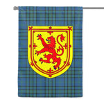 Scotstee Shop - Scotstee Shop Tartan House Flag Matheson Hunting Ancient Tartan House Flag With The Lion Rampant