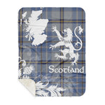 Sherpa Blanket - Tartan Blanket Thistle and Lion Scottish Clan Tweedie Plaid Blanket, plaid sherpa blanket queen,purple sherpa blanket,queen sherpa blanket,queen size sherpa blanket,red sherpa blanket,scottish tartan blankets,sherpa blanket,sherpa christmas blanket