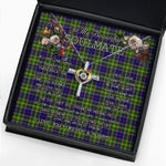 To My Beautiful Soulmate Necklace In Your Eyes I Have Found My Home Clan Arnott Tartan Cross Dancing Necklace