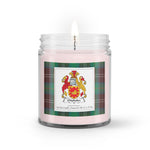 Soy Wax Candle - Buffalo Plaid Candle Chisholm Hunting Ancient Family Crest Tartan Plaid Soy Wax Candle, oil candle, candle handmade, wax candle, soy wax, nature wax, natural soy wax, natural soy candles, natural candle