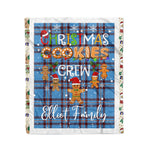 Products Personalized Gift Tartan Plaid Blanket Clan Elliot Ancient With Christmas Cookie Baking Crew Christmas Gift Blanket, Plaid Blanket, Christmas Fleece Blanket, Christmas Blanket, Tartan Blanket, Scottish Blanket, Scotland Blanket, Family Name Blanket, Custom Blanket, Personalized Blanket