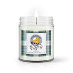 Soy Wax Candle - Buffalo Plaid Candle Clan Badge Campbell Dress Tartan Plaid Soy Wax Candle, oil candle, candle handmade, wax candle, soy wax, nature wax, natural soy wax, natural soy candles, natural candle