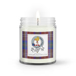Soy Wax Candle - Buffalo Plaid Candle Clan Badge Chisholm Hunting Modern Tartan Plaid Soy Wax Candle, oil candle, candle handmade, wax candle, soy wax, nature wax, natural soy wax, natural soy candles, natural candle