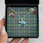 Sea Turtle Necklace To My Beautiful Soulmate Necklace In Your Eyes I Have Found My Home Clan MacThomas Ancient Tartan Blue Turtle Necklace, Valentine Necklace Gift for Girlfriend Clan Mitchell Ancient Tartan Sunflower Pendant Necklace, Scottish Tartan Jewelry, valentine necklace, necklace girlfriend, necklace for wife, cute necklaces for girlfriend, jewelry for girlfriend, to my soulmate necklace, to my future wife necklace